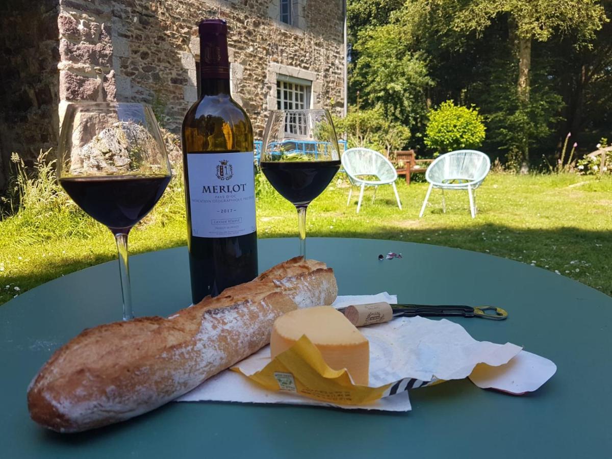 Le Vieux Moulin Bed & Breakfast Goudelin Luaran gambar
