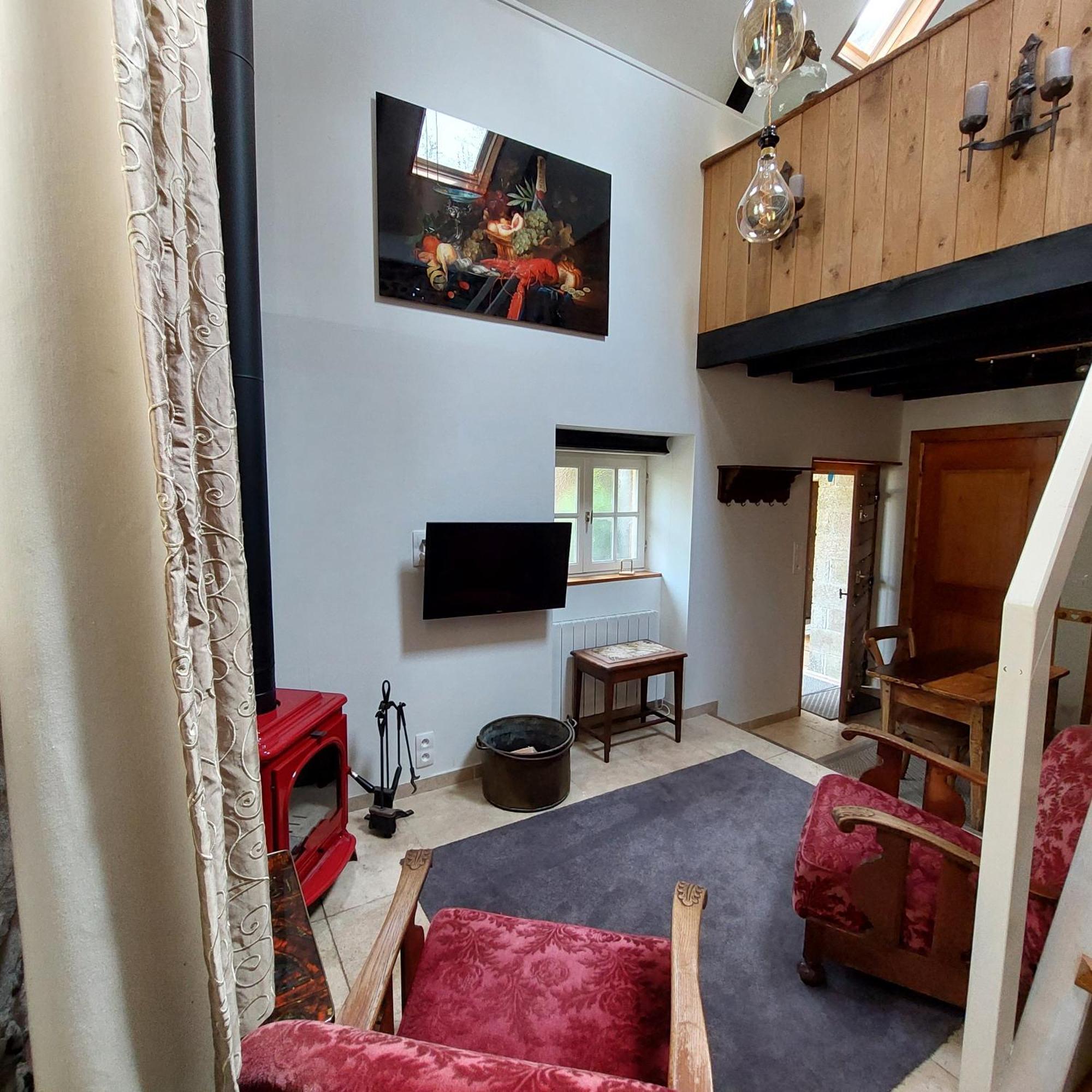 Le Vieux Moulin Bed & Breakfast Goudelin Bilik gambar